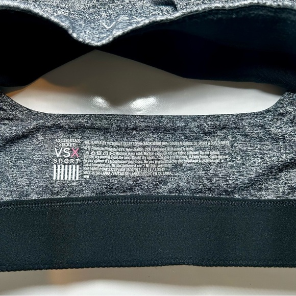 VSX Sport Victoria Secret Grey Sports Bra, Size Medium, EUC - Picture 4 of 4